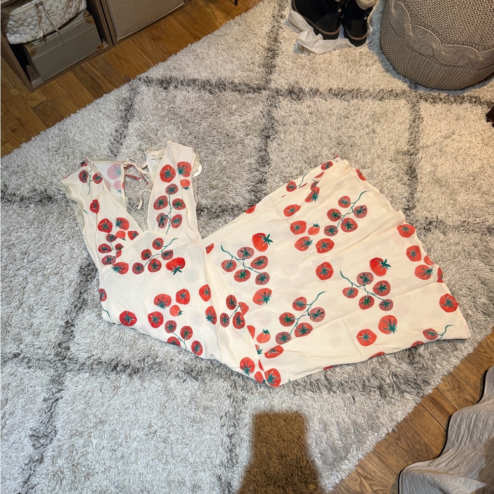Vrg grl tomato print bias dress - Picture 3 of 6